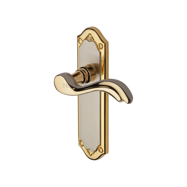 M Marcus - Heritage Brass, Lisboa Door Handle on Plate, Door Handles, Door Handles on Plate