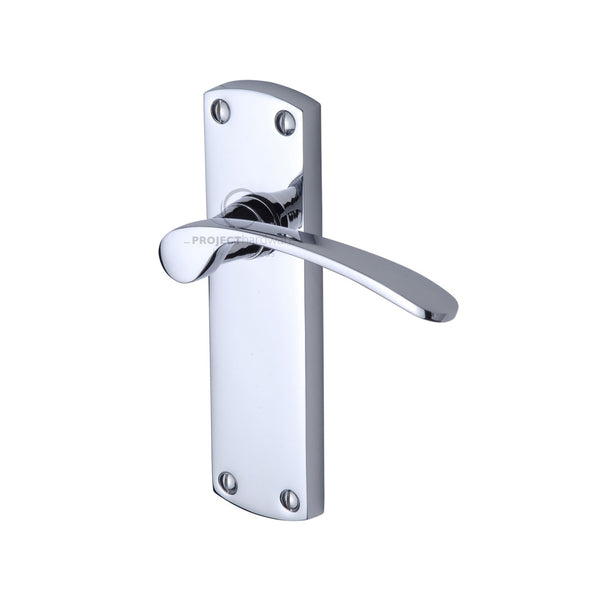 M Marcus - Heritage Brass, Luca Door Handle on Plate, Door Handles, Door Handles on Plate