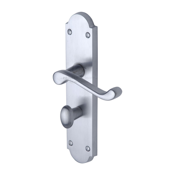 M Marcus - Heritage Brass, Kensington Door Handle on Plate, Door Handles, Door Handles on Plate