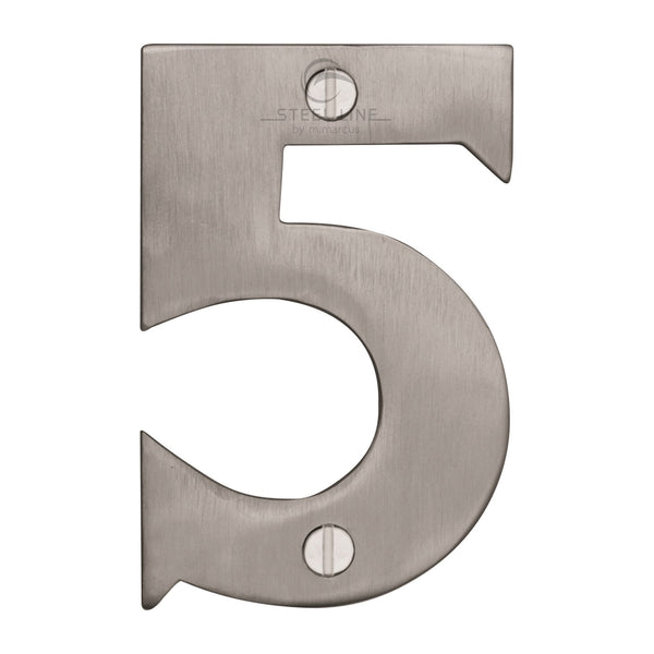 Steel Line Numeral 5