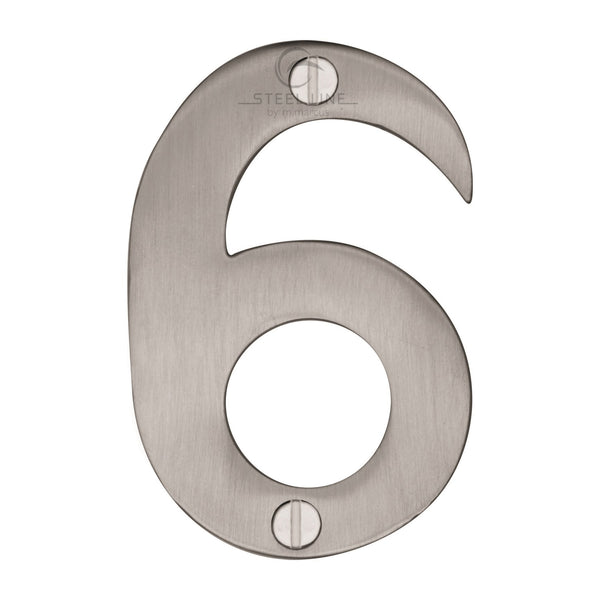 Steel Line Numeral 6