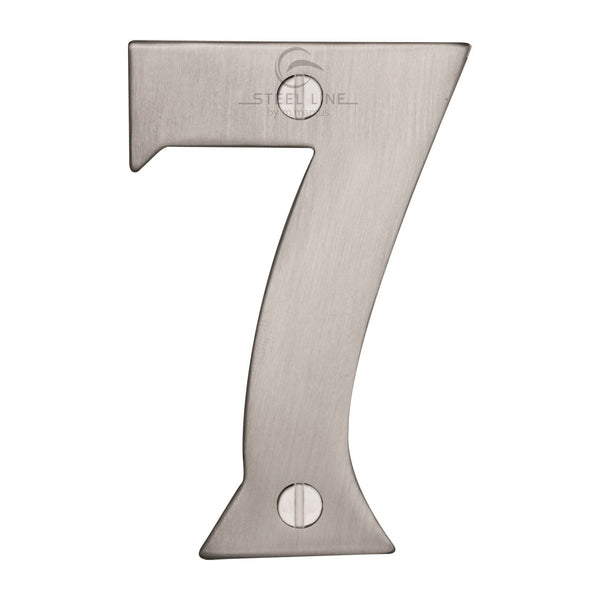 Steel Line Numeral 7