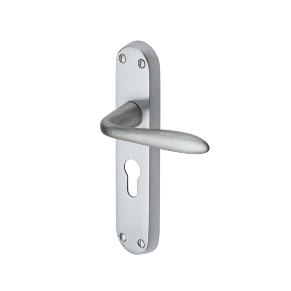 M Marcus - Heritage Brass, Sutton Door Handle on Plate, Door Handles, Door Handles on Plate