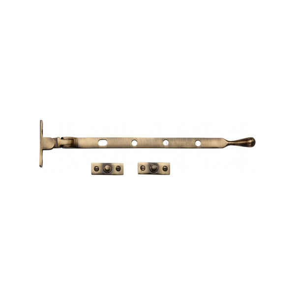 M Marcus - Heritage Brass, Casement Window Stay Ball Design, Window Hardware, Casement Stay