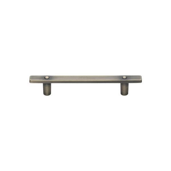 M Marcus - Heritage Brass, Lodge Cabinet Pull Handle, Cabinet Hardware, Cabinet Pull Handles