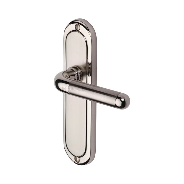 M Marcus - Heritage Brass, Vienna Door Handle on Plate, Door Handles, Door Handles on Plate