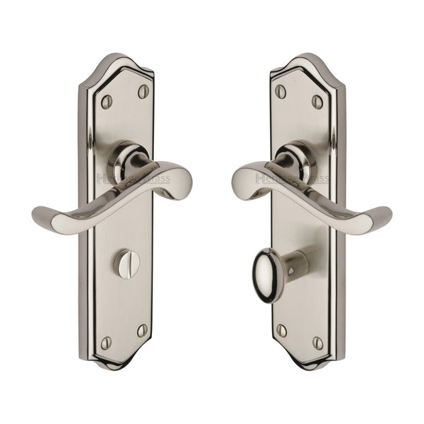 M Marcus - Heritage Brass, Buckingham Door Handle on Plate, Door Handles, Door Handles on Plate