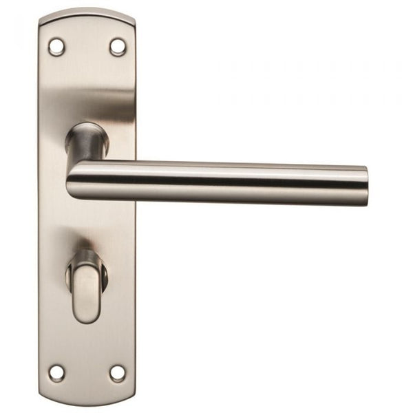 Steelworx Residential Mitred Lever on WC Backplate
