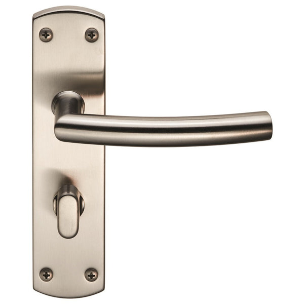 Steelworx Residential Arched Lever on Backplate