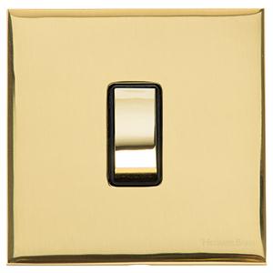 Winchester Range - Polished Brass - 20 Amp DP Switch