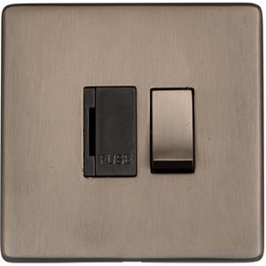 Studio Range - Aged Pewter - Switched Spur (13 Amp)