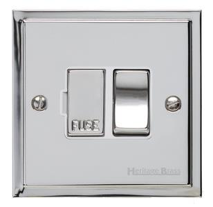 Elite Stepped Plate Range - Polished Chrome - Switched Spur (13 Amp)