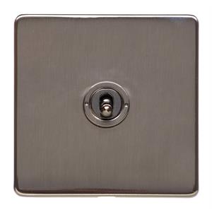 Heritage Brass Electrical, Studio Range - Polished Bronze - 1 Gang Dolly Switch, 1 Gang Dolly Switch, 1 Gang Dolly Switch, 20 Amp 2 Way Dolly Switches