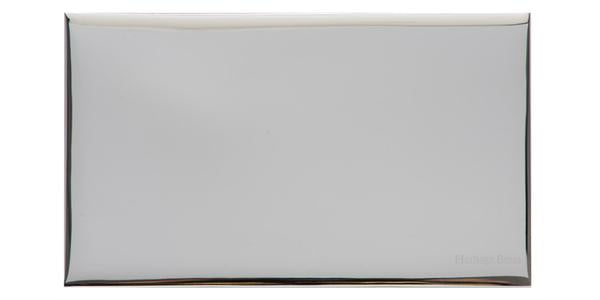 Winchester Range - Polished Chrome - Double Blank Plate