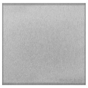 Winchester Range - Satin Chrome - Single Blank Plate