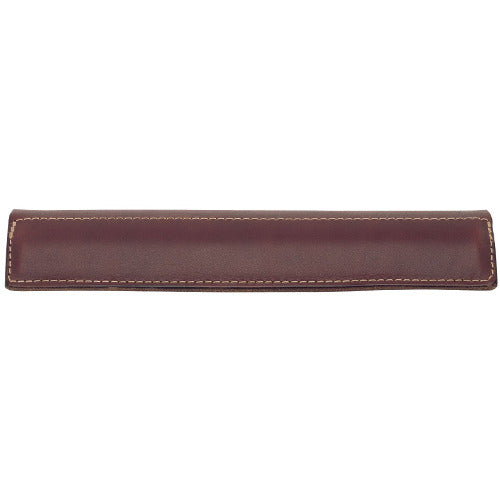 Turnstyle Designs Leather Mortice Wing Cabinet Handle